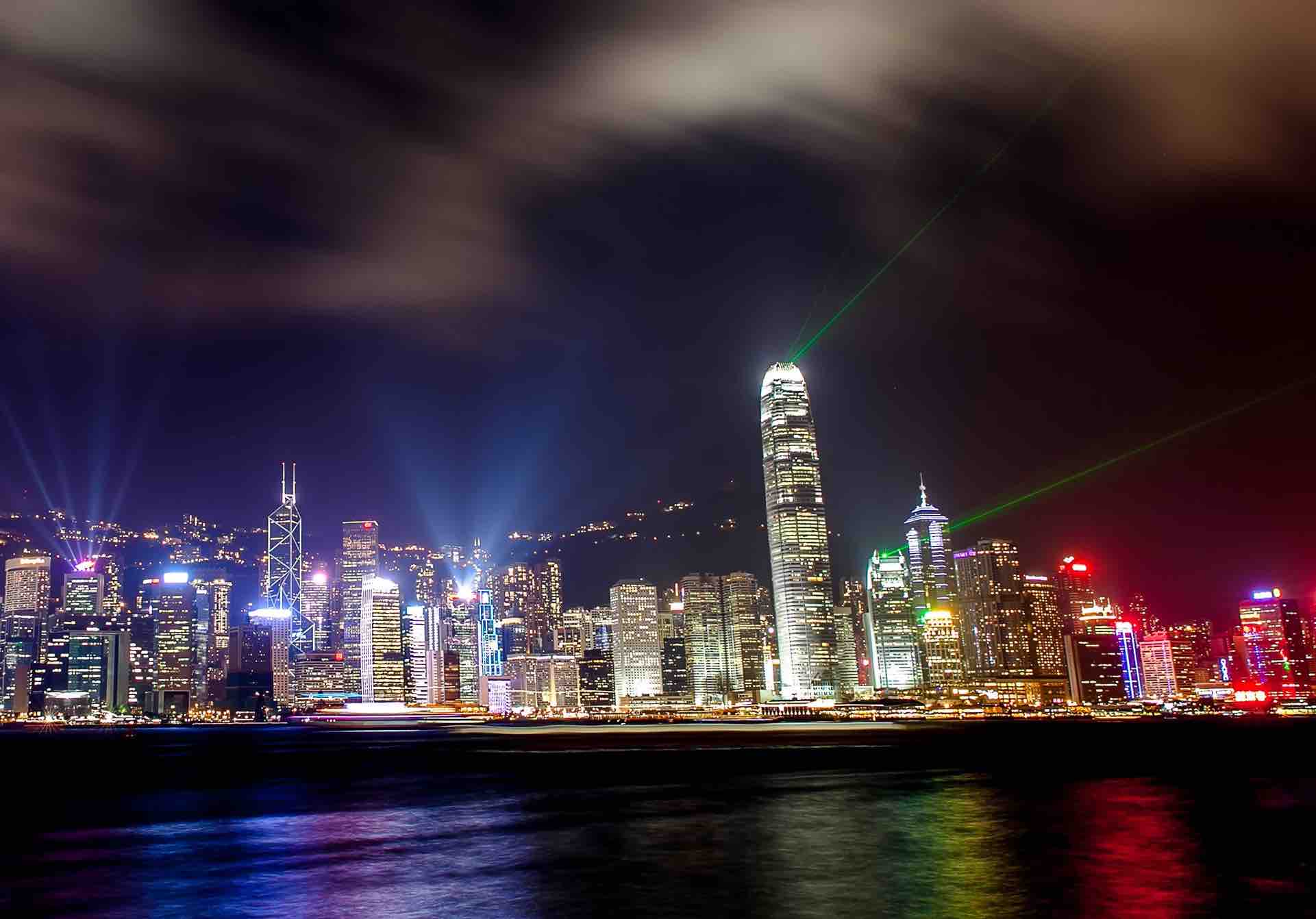 Hong Kong Skyline.