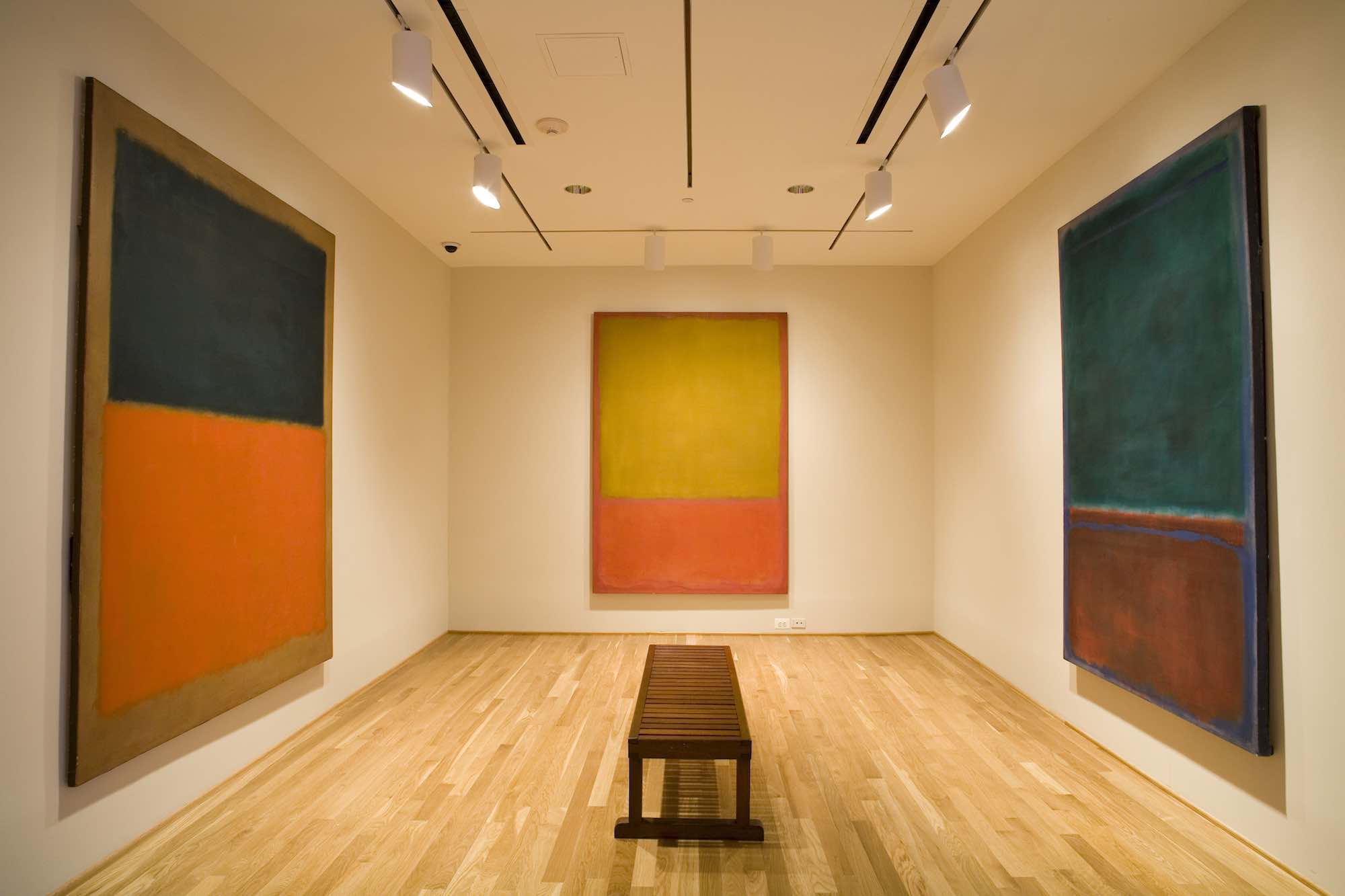 Photo by Robert Lautman. The Rothko Room at The Phillips Collection in Washington, DC.
